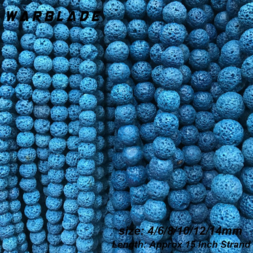 New Natural Sky Blue Volcanic Beads Rock Lava Round Loose Stone Beads 4 6 8 10 12 14mm For DIY Necklace Bracelet Jewelry Making
New Natural Sky Blue Volcanic Beads Rock Lava Round Loose Stone Beads 4 6 8 10 12 14mm For DIY Necklace Bracelet Jewelry Making