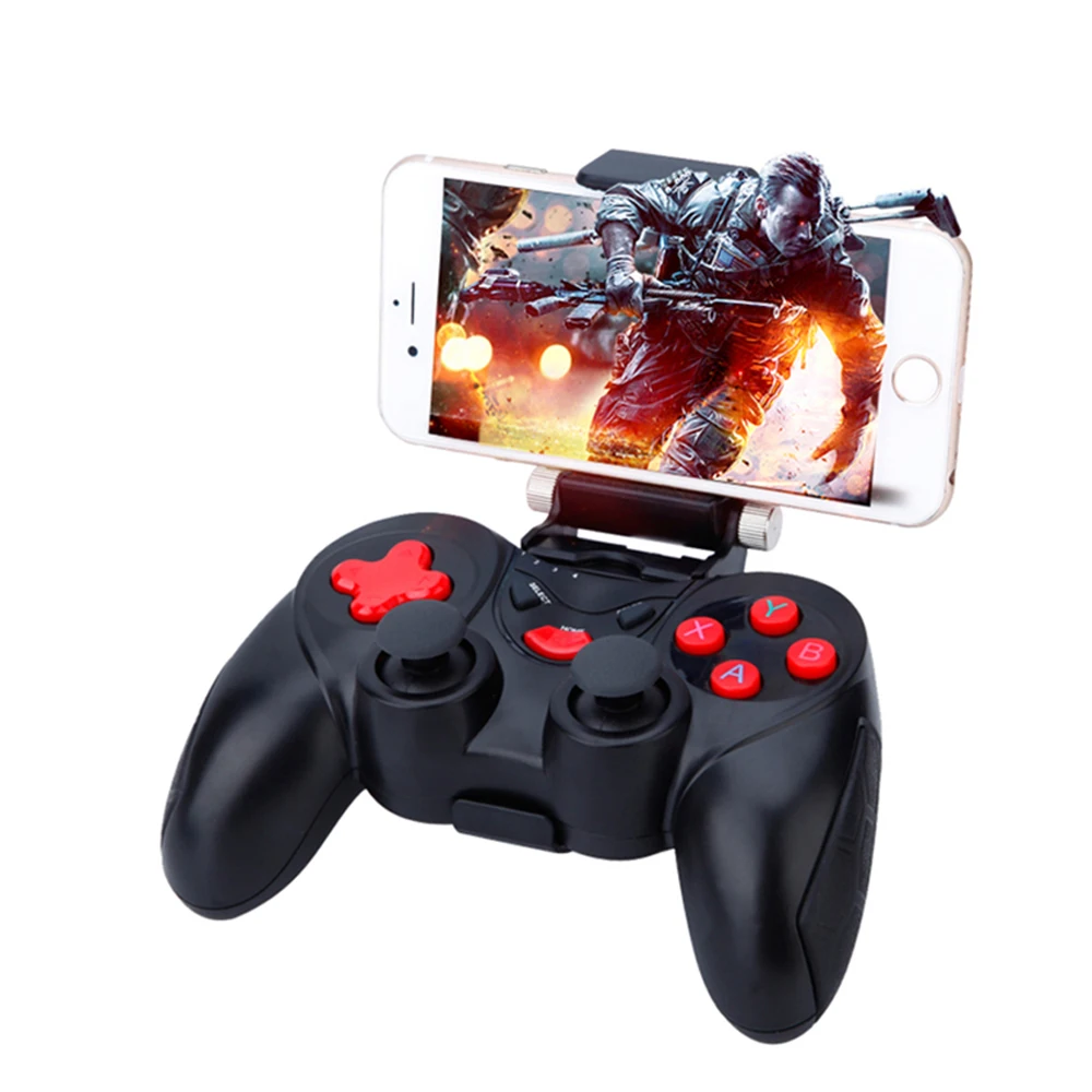 JIE LI Wireless Controller For Smart Phone For Iphone Bluetooth Gamepad For Android/IOS/TV BOX/PC/SMART TV Come With Holder Clip
JIE LI Wireless Controller For Smart Phone For Iphone Bluetooth Gamepad For Android/IOS/TV BOX/PC/SMART TV Come With Holder Clip