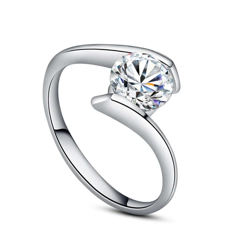 Free Shipping sterling silver women ring inlaid Artificial Hearts and Arrows one carat stone ring weeding ring
Free Shipping sterling silver women ring inlaid Artificial Hearts and Arrows one carat stone ring weeding ring