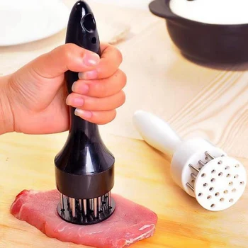 Hot Sale Top Quality Profession Meat Tenderizer Needle With Stainless Steel For Steak Kitchen Tools Herramientas de cocina
Hot Sale Top Quality Profession Meat Tenderizer Needle With Stainless Steel For Steak Kitchen Tools Herramientas de cocina
