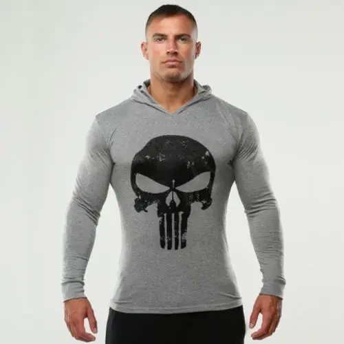 The Punisher Men Gyms Thin Hoodied Long Sleeve Hoodies Sweatshirt Casual Hoodied Workout Tops Pullover
The Punisher Men Gyms Thin Hoodied Long Sleeve Hoodies Sweatshirt Casual Hoodied Workout Tops Pullover