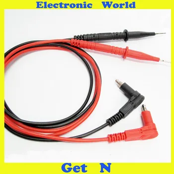 30pcs/lot 4mm Needle Probe Multimeter Table Bar Table pen test line 0.5mm 5A~1000V 1meter Multimeter Bar
30pcs/lot 4mm Needle Probe Multimeter Table Bar Table pen test line 0.5mm 5A~1000V 1meter Multimeter Bar