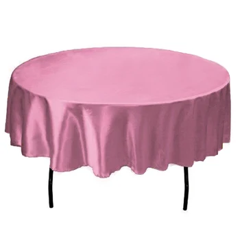 145cm Satin Table Cloth Round Tablecloth fabric Table Cover For Home Wedding restaurant Party Christmas Decoration purple pink
145cm Satin Table Cloth Round Tablecloth fabric Table Cover For Home Wedding restaurant Party Christmas Decoration purple pink