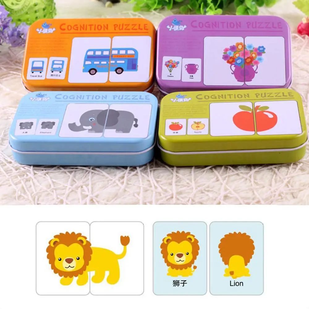 Baby Fruit Animal Cognition Cards Chinese English Learning Puzzles Education Toy
Baby Fruit Animal Cognition Cards Chinese English Learning Puzzles Education Toy