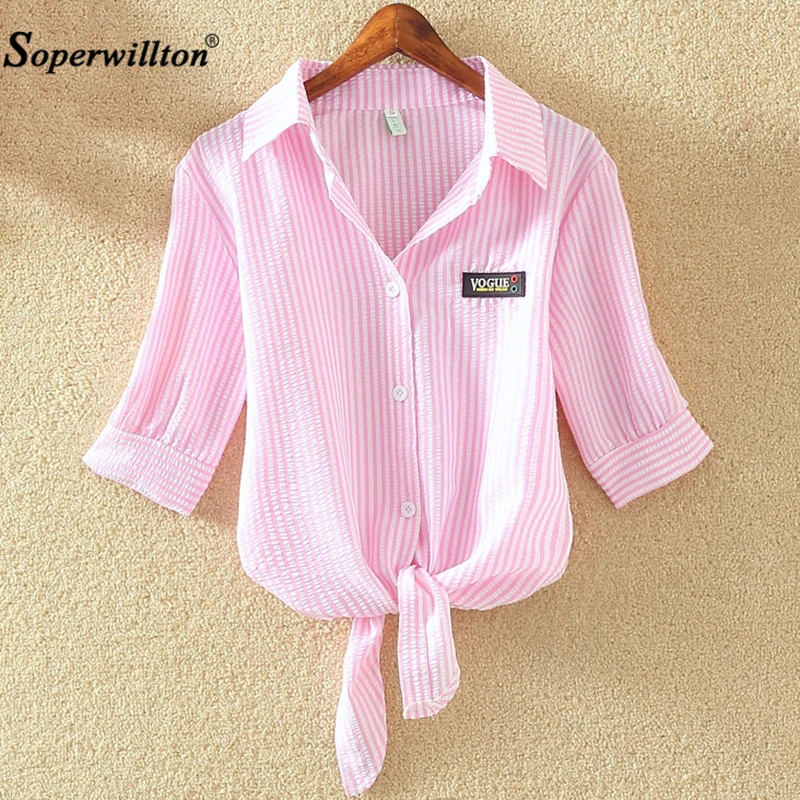 New Women's Tops Fashion 2018 Women Summer Chiffon Blouse Plus Size 4XL Striped Casual Shirts White Ropa Mujer Blusas Feminino
New Women's Tops Fashion 2018 Women Summer Chiffon Blouse Plus Size 4XL Striped Casual Shirts White Ropa Mujer Blusas Feminino