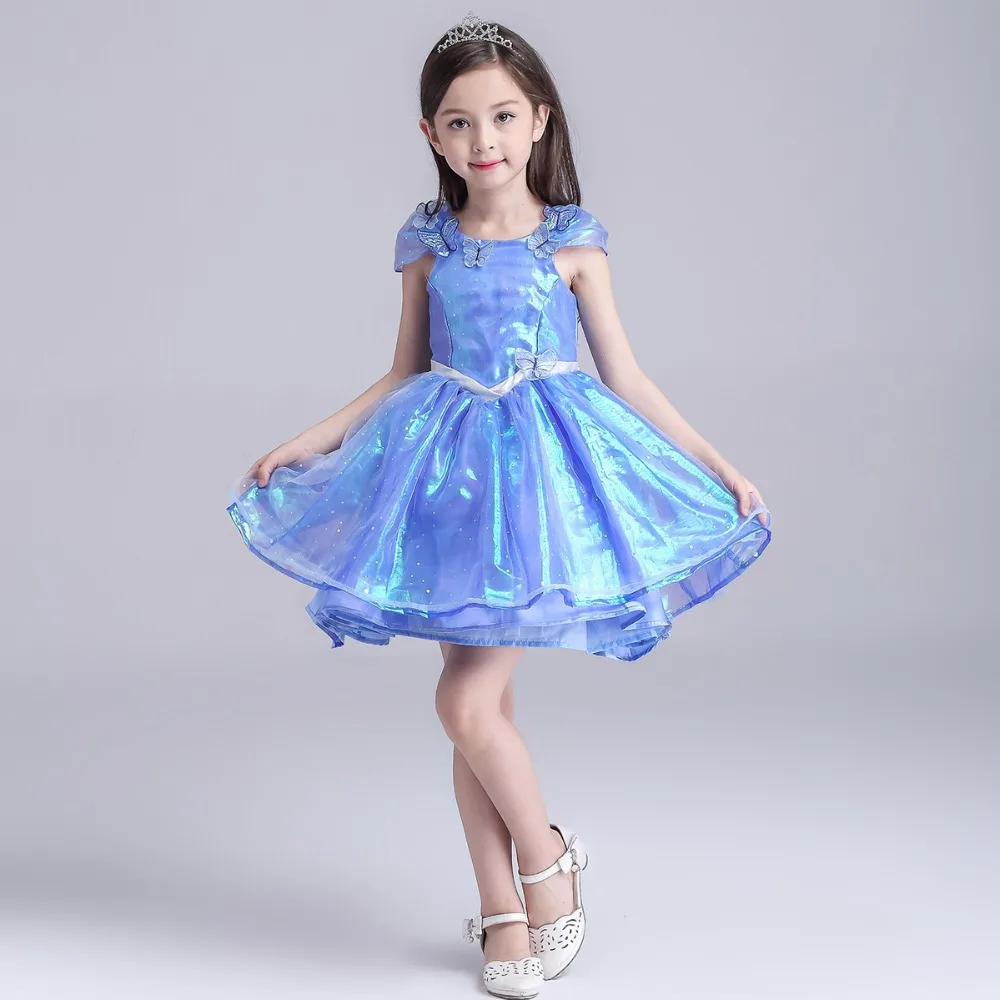 Cinderella costume kid summer princess elsa Cinderella dress for baby girl Halloween Costume Evening party Blue wedding dress
Cinderella costume kid summer princess elsa Cinderella dress for baby girl Halloween Costume Evening party Blue wedding dress