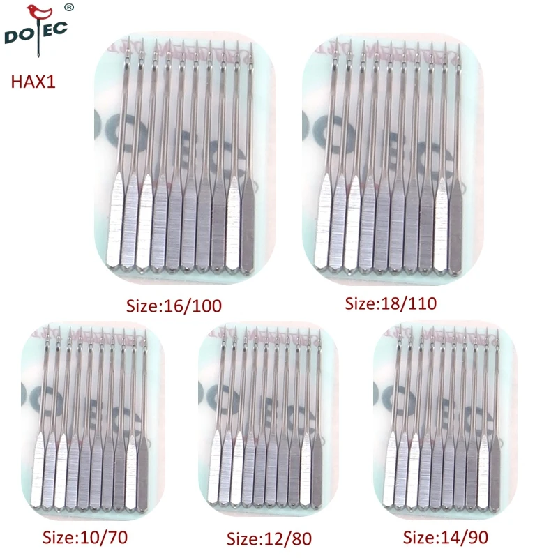 Domestic household sewing needles 50pcs kit packing Dotec HAX1 705H 130R 15X1H 130/705H 15X1 janome toyota singer juki Bernina
Domestic household sewing needles 50pcs kit packing Dotec HAX1 705H 130R 15X1H 130/705H 15X1 janome toyota singer juki Bernina