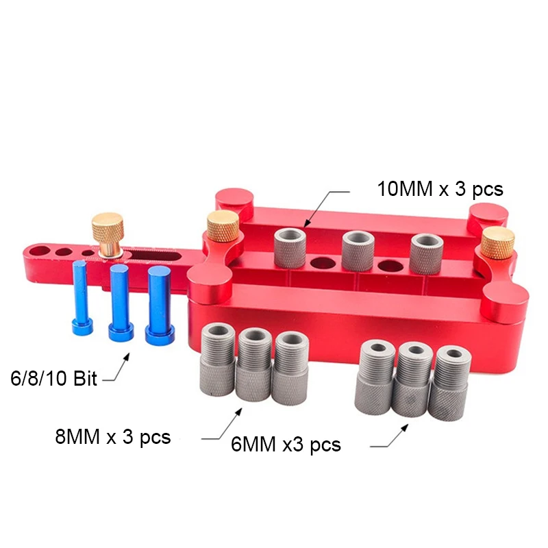 Precise Drilling Tools Woodpeckers Punch Opener setSelf Centering Dowelling Jig Locator Wood Working Prefessional Worker Tool
Precise Drilling Tools Woodpeckers Punch Opener setSelf Centering Dowelling Jig Locator Wood Working Prefessional Worker Tool