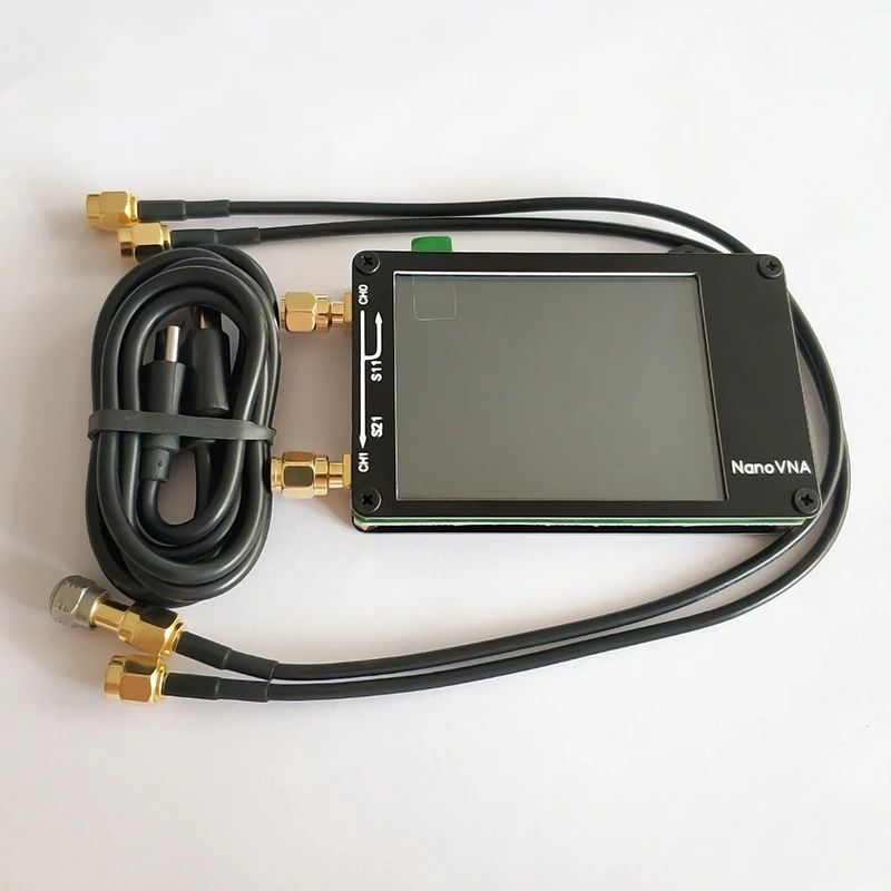 NanoVNA векторный сетевой анализатор хост MF HF VHF UHF UV 50KHz ~ 300MHz антенный с батареей 2