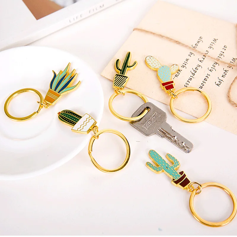 Cute Potted Plant Cactus Shape Key Ring Keychains Keyrings Chain For Women Bag Charm Pendant Jewelry
Cute Potted Plant Cactus Shape Key Ring Keychains Keyrings Chain For Women Bag Charm Pendant Jewelry