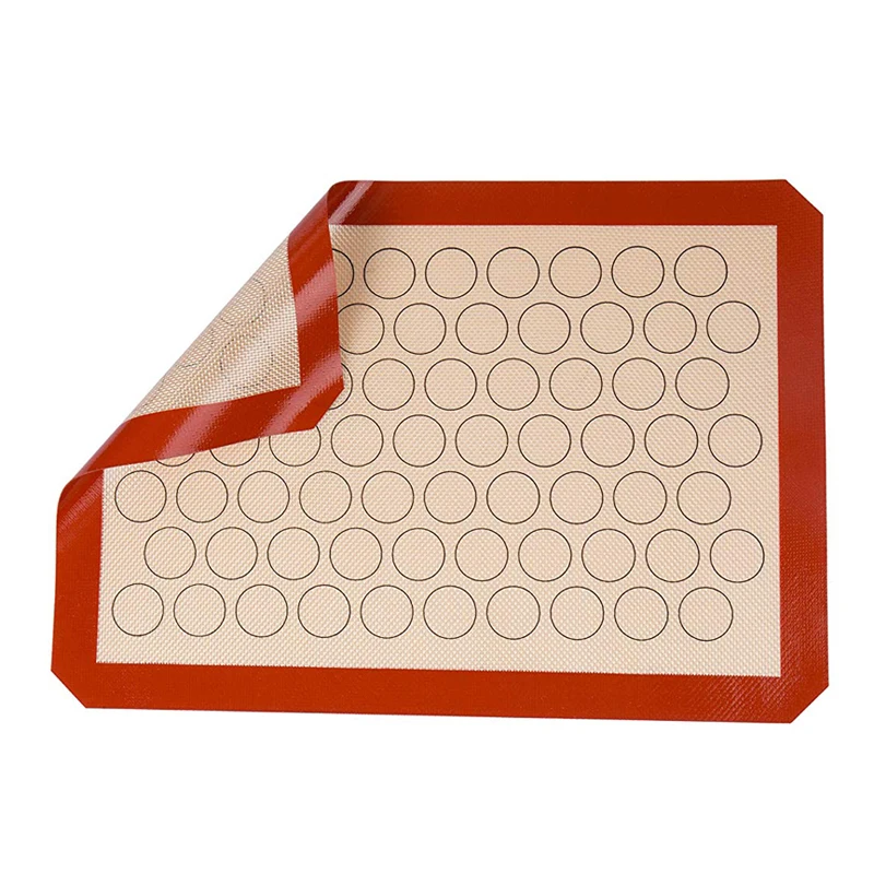 ERMAKOVA Non-Stick Silicone Baking Mat Pad Sheet Baking Pastry Tool Rolling Dough Mat Large Size for Cake Cookie Macaron
ERMAKOVA Non-Stick Silicone Baking Mat Pad Sheet Baking Pastry Tool Rolling Dough Mat Large Size for Cake Cookie Macaron