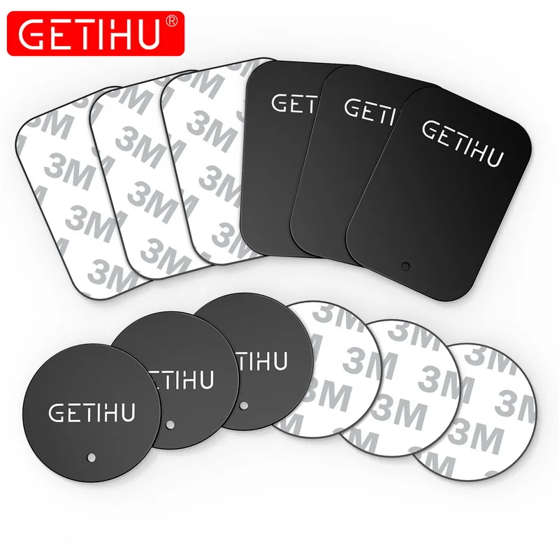 GETIHU 3pcs/Lot Metal Plate For Magnetic Phone Holder Universal Magnet Disk Iron Sheet For Smartphone Mount Mobile Phone Stand
GETIHU 3pcs/Lot Metal Plate For Magnetic Phone Holder Universal Magnet Disk Iron Sheet For Smartphone Mount Mobile Phone Stand