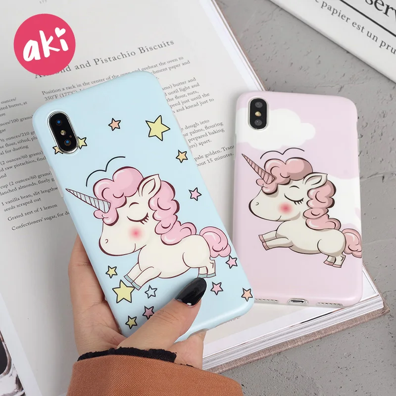 AKI Cute Unicorn Phone Case for iPhone 6 Case Lovely Unicorn Matte Soft Silicone Cover Conque for iPhone X 6s 6 7 8 Plus Case
AKI Cute Unicorn Phone Case for iPhone 6 Case Lovely Unicorn Matte Soft Silicone Cover Conque for iPhone X 6s 6 7 8 Plus Case