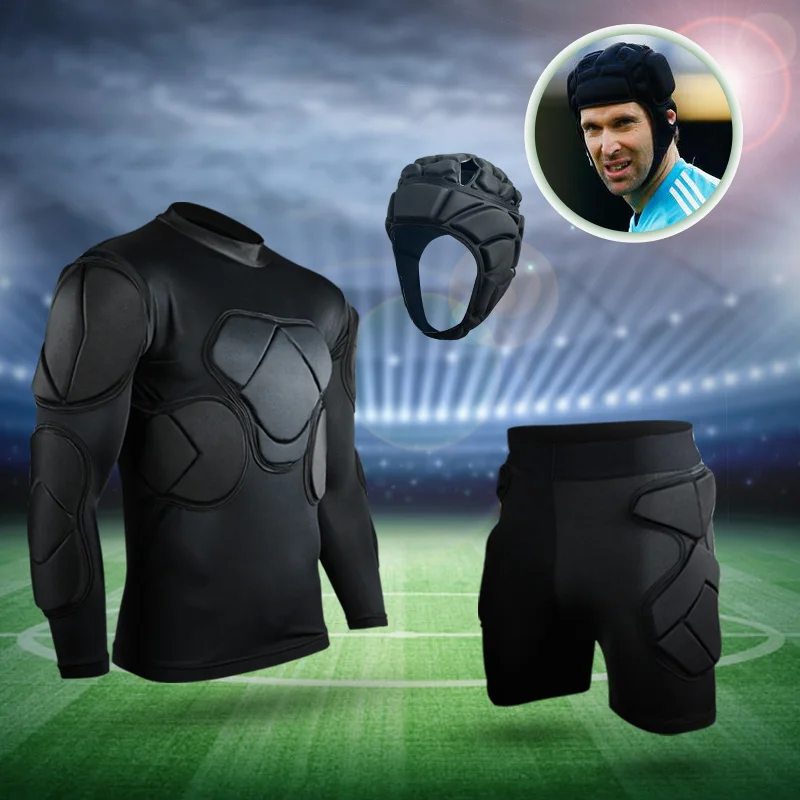 New Professional Goalkeeper Uniforms soccer training equipment soccer helmet EVA thick sponge protective Goalkeeper equipment
New Professional Goalkeeper Uniforms soccer training equipment soccer helmet EVA thick sponge protective Goalkeeper equipment
