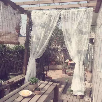 Yvonicky Summer Tulle Curtains Door Window Drape Panel Fresh Sheer Cute Scarf bedroom Solid White living Room Lace Cortinas
Yvonicky Summer Tulle Curtains Door Window Drape Panel Fresh Sheer Cute Scarf bedroom Solid White living Room Lace Cortinas