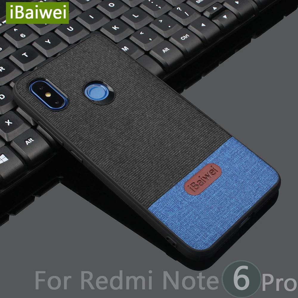 Xiaomi Redmi Note 6 Case Cover Note6 Global Version Back Vover Silicone Edge Fabric Case Coque iBaiwei Redmi Note 6 Pro Case TPU
Xiaomi Redmi Note 6 Case Cover Note6 Global Version Back Vover Silicone Edge Fabric Case Coque iBaiwei Redmi Note 6 Pro Case TPU
