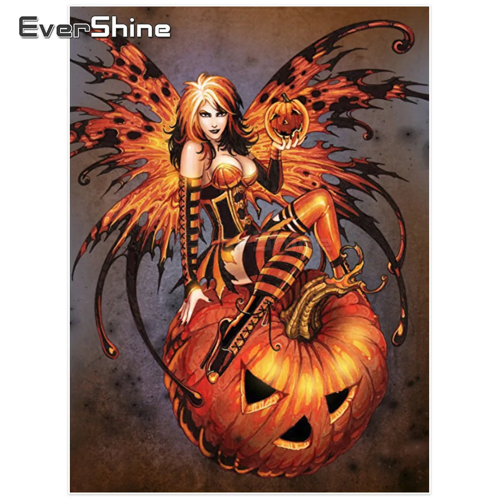 Evershine Full Drill Diamond Painting Cross Stitch Halloween Pictures Of Rhinestones Diamond Embroidery Cartoon Manual Hobby
Evershine Full Drill Diamond Painting Cross Stitch Halloween Pictures Of Rhinestones Diamond Embroidery Cartoon Manual Hobby