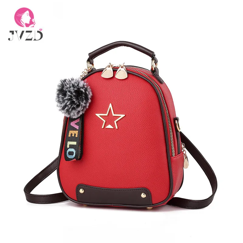 JVZD Fashion Women's Backpack, Five-pointed Star Student Bag, Hair Ball Hanging Travel Backpack
JVZD Fashion Women's Backpack, Five-pointed Star Student Bag, Hair Ball Hanging Travel Backpack