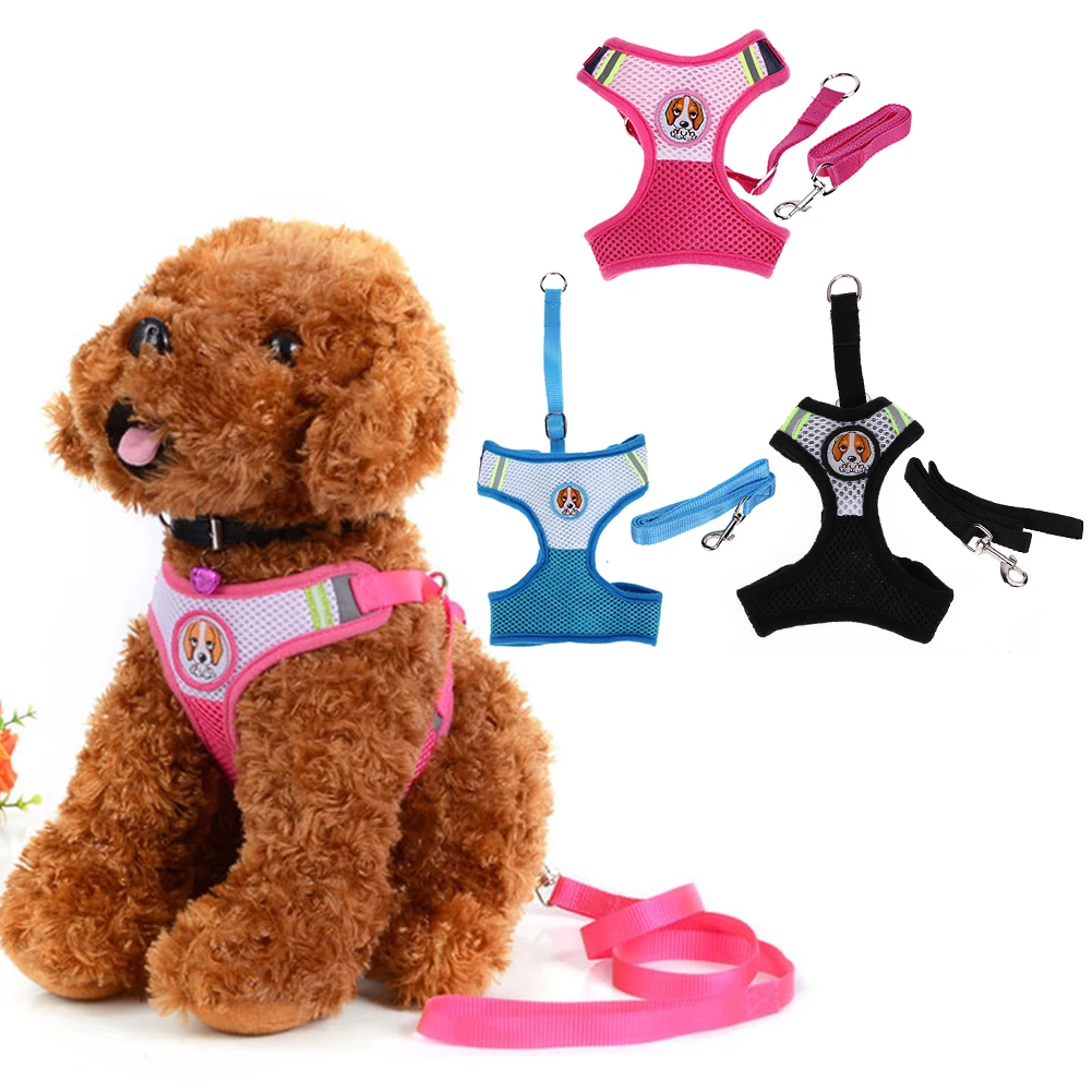 Adjustable Soft Breathable Dog Harness 2017 Nylon Mesh Vest Harness for Dog Puppy Collar Cat Pet Dogs Chest Strap Leash Harnes
Adjustable Soft Breathable Dog Harness 2017 Nylon Mesh Vest Harness for Dog Puppy Collar Cat Pet Dogs Chest Strap Leash Harnes