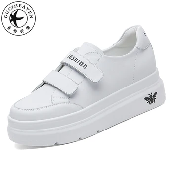 Spring Autumn White Female Hook & Loop Women Shell Head Causal Shoes With The Black Insects Pattern Decoration Lady New Leisure
Spring Autumn White Female Hook & Loop Women Shell Head Causal Shoes With The Black Insects Pattern Decoration Lady New Leisure