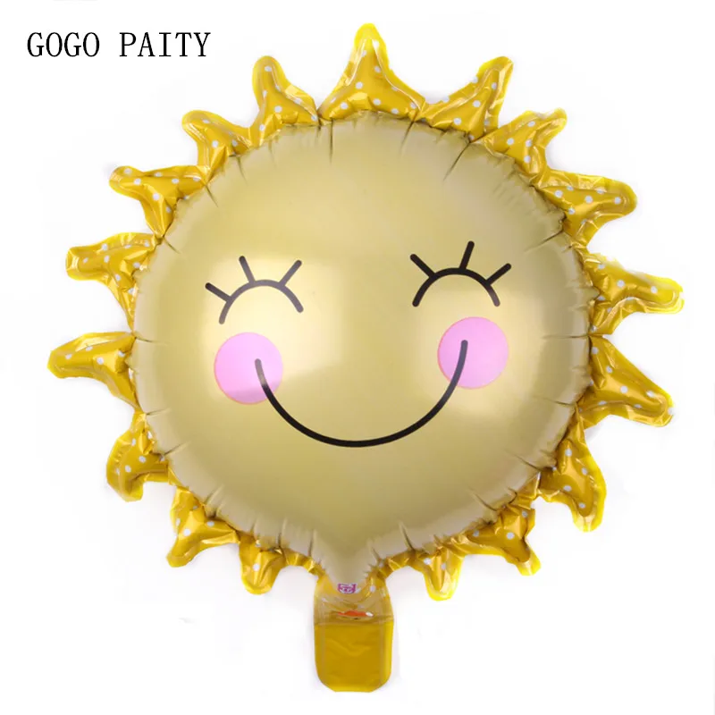 GOGO PAITY Sunflower Sunflower Golden Smile Sun Color Aluminum Balloon Balloon Birthday Party Party Decorative Arrangement
GOGO PAITY Sunflower Sunflower Golden Smile Sun Color Aluminum Balloon Balloon Birthday Party Party Decorative Arrangement