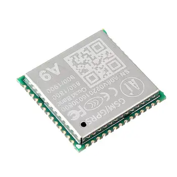 CLAITE A9 GPRS + GSM SMS Voice Wireless Data Transmission Module Support 850/900/1800/1900MHZ frequency bands
CLAITE A9 GPRS + GSM SMS Voice Wireless Data Transmission Module Support 850/900/1800/1900MHZ frequency bands