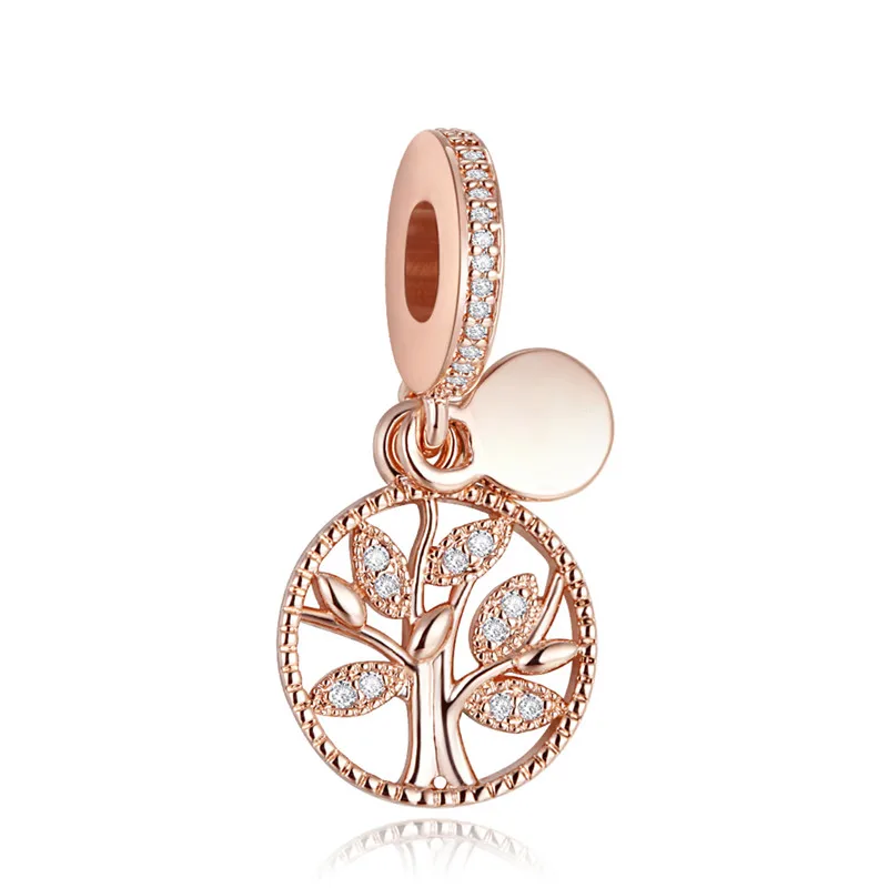 Family Heritage Rose Golden Charms for Women DIY Beaded Bracelets Floating Family Tree Pendants Fashion Silver 925 Jewelry DIY
Family Heritage Rose Golden Charms for Women DIY Beaded Bracelets Floating Family Tree Pendants Fashion Silver 925 Jewelry DIY