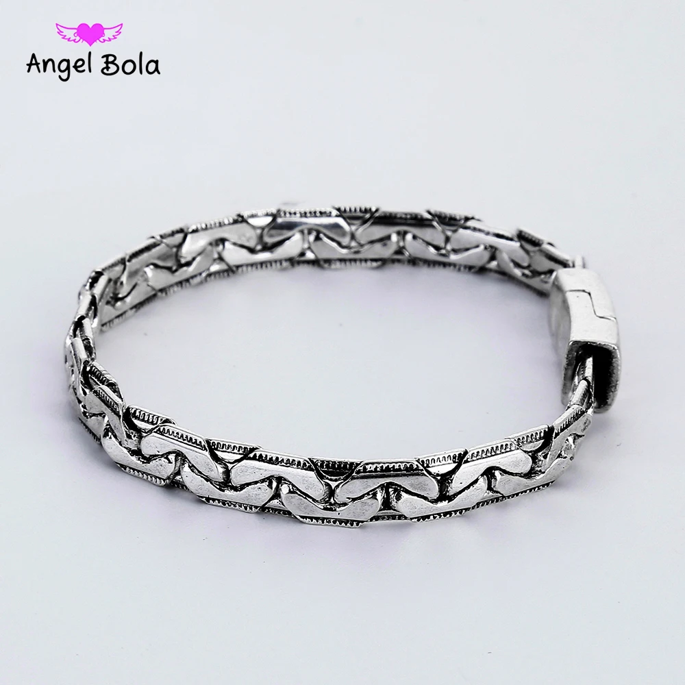 Brazalet High Quality Ancient Silver Mens Jewelry Wristbands Band Lover Gifts Buddha Bracelets Accessory Women Biba Bangle
Brazalet High Quality Ancient Silver Mens Jewelry Wristbands Band Lover Gifts Buddha Bracelets Accessory Women Biba Bangle