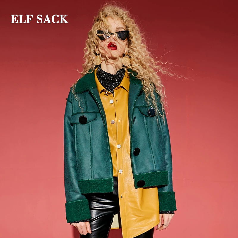 ELF SACK New Fashion Woman Coat Casual Cotton Full Solid Jackets Women Streetwear Femme Padded Coat Streetwear Female Tops
ELF SACK New Fashion Woman Coat Casual Cotton Full Solid Jackets Women Streetwear Femme Padded Coat Streetwear Female Tops