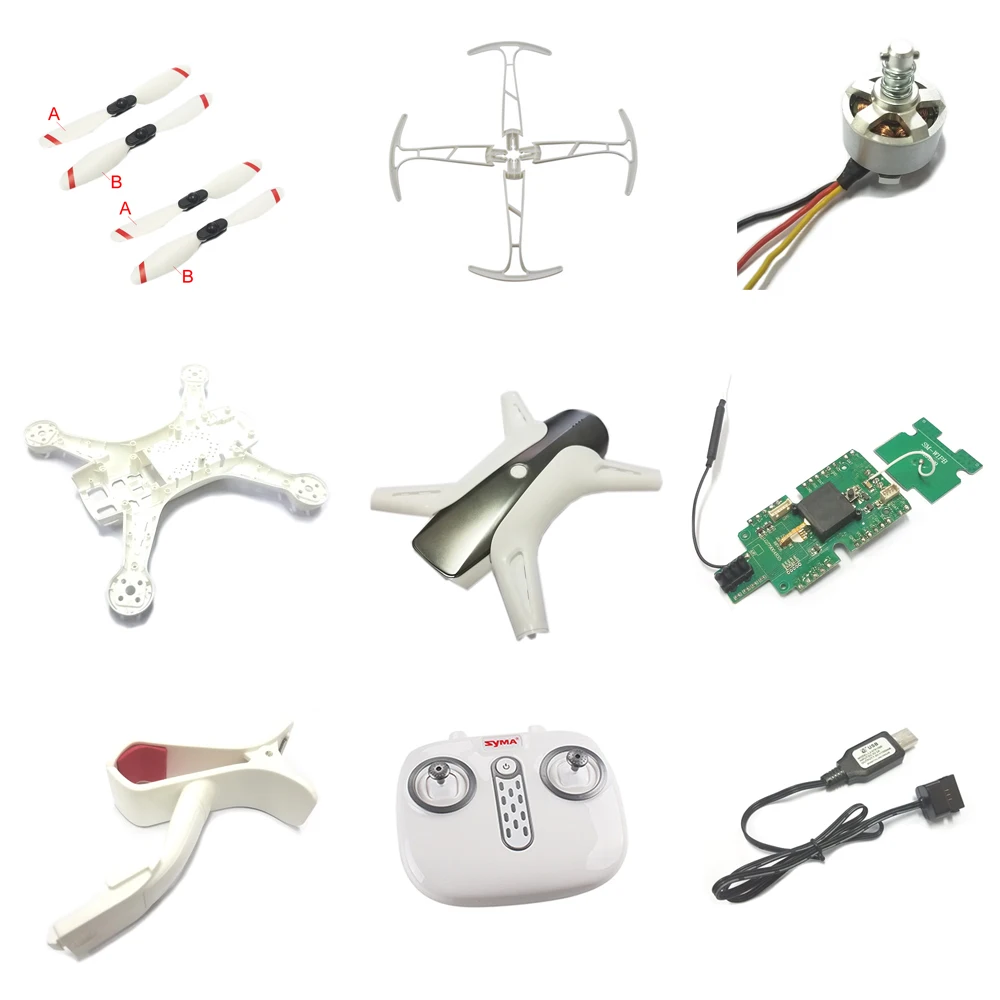 W1 Spare Part SYMA W1 Propeller Frame Guard Body Shell Brushless Motor Receiver Board Phone Holder USB Charger Remote Controller
W1 Spare Part SYMA W1 Propeller Frame Guard Body Shell Brushless Motor Receiver Board Phone Holder USB Charger Remote Controller