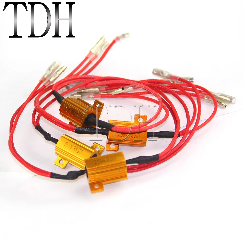 4PCS Universal Led Motorcycle Turn Signal Indicators Blinkers Light Lamp Load Resistor Flasher Winker Fix Error
4PCS Universal Led Motorcycle Turn Signal Indicators Blinkers Light Lamp Load Resistor Flasher Winker Fix Error