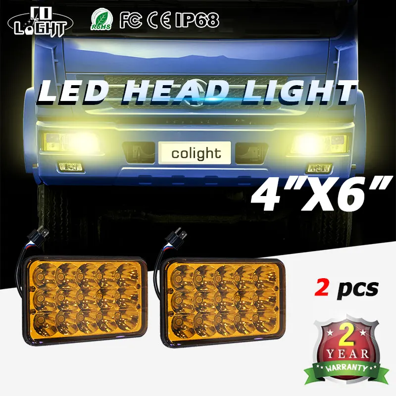 CO LIGHT 45W 4X6 Led Fog Lights 12V 24V High Low Beam Auto Fog Lamp For GMC Offroad Jeep Wrangler Dodge Chrysler Lada Niva
CO LIGHT 45W 4X6 Led Fog Lights 12V 24V High Low Beam Auto Fog Lamp For GMC Offroad Jeep Wrangler Dodge Chrysler Lada Niva