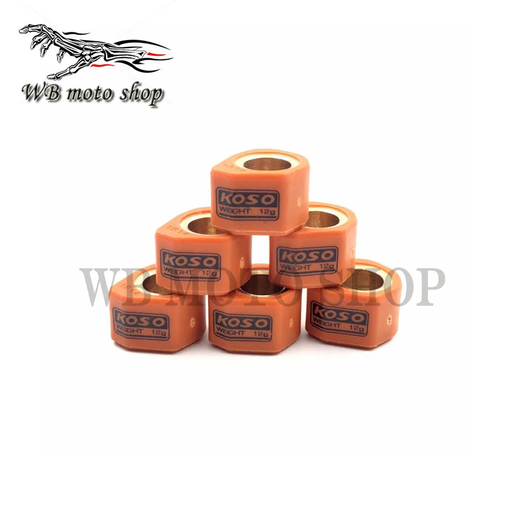 MOFO koso performance racing variator Copper rollers set 18x14mm for Scooter ATV GY6 125 GY6 150 152QMI 157QMJ 10g to 17g 
MOFO koso performance racing variator Copper rollers set 18x14mm for Scooter ATV GY6 125 GY6 150 152QMI 157QMJ 10g to 17g