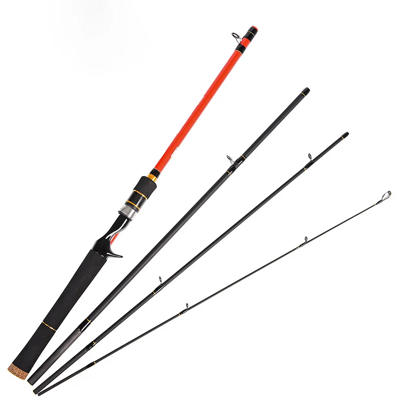 Spinning Fishing Rod Casting Lure Wt:11-28g XH Power Fishing Rod Pole 4Section Portable Tackle 1.8m Carbon Hard Lure Fishing Rod
Spinning Fishing Rod Casting Lure Wt:11-28g XH Power Fishing Rod Pole 4Section Portable Tackle 1.8m Carbon Hard Lure Fishing Rod