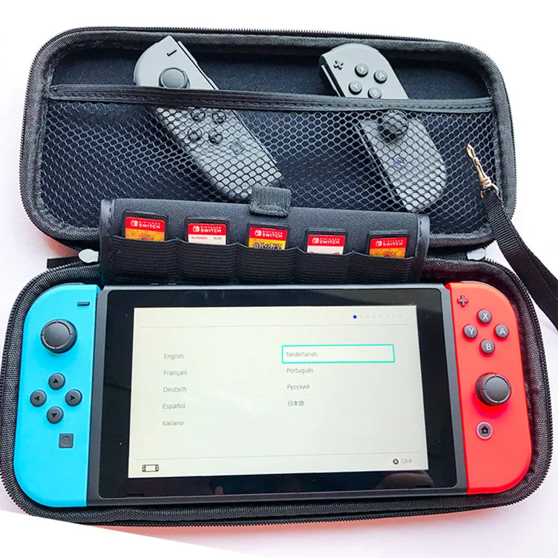 Genuine EVA Hard for Nintend Switch Protective Bag 4 colors 30cmx15cmx3cm Protective Carrying Case Bag For Nintend Switch
Genuine EVA Hard for Nintend Switch Protective Bag 4 colors 30cmx15cmx3cm Protective Carrying Case Bag For Nintend Switch