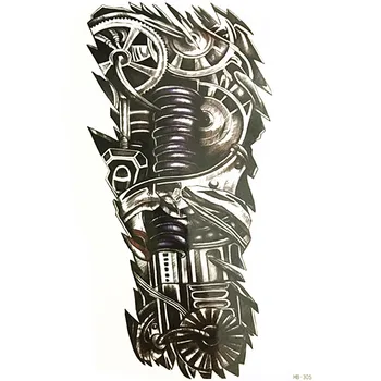 2017 New Fashion cool stickers 21x15CM Waterproof Temporary Man 3D Tattoo mechanical Arm Tattoos Stickers for men women girl
2017 New Fashion cool stickers 21x15CM Waterproof Temporary Man 3D Tattoo mechanical Arm Tattoos Stickers for men women girl