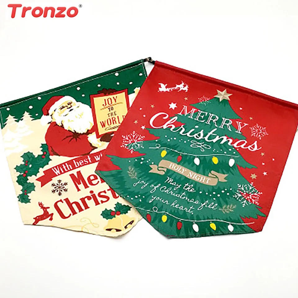 Tronzo Christmas Flag Christmas Decorations For Home Santa Claus Merry Christmas Tree Decorations Hanging Ornament Navidad
