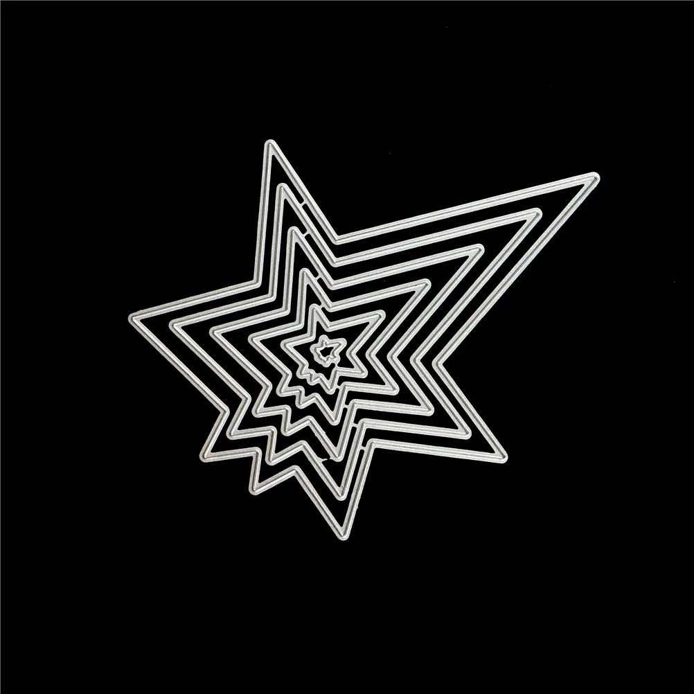 Multi-layers Geometric Polygon Album Book Scrapbooking Dies DIY Metal Embossing Cut dies Stencil Craft Size: 117*144mm
Multi-layers Geometric Polygon Album Book Scrapbooking Dies DIY Metal Embossing Cut dies Stencil Craft Size: 117*144mm