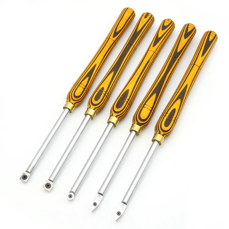 Lathe Wood Turning Tool Carbide Insert Cutter Square Shank With Wood Handle
Lathe Wood Turning Tool Carbide Insert Cutter Square Shank With Wood Handle