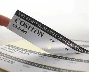 1000pcs Customized Durable Anti Static Matt Silver Logo Printed Stickers Labels Custom Machine/PC/USB Cable Adhesive Stickers
1000pcs Customized Durable Anti Static Matt Silver Logo Printed Stickers Labels Custom Machine/PC/USB Cable Adhesive Stickers