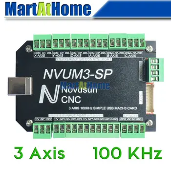 CNC Router Simple 100KHz 3 Axis Mach3 USB Motion Control Card Breakout Board #SM755 @SD
CNC Router Simple 100KHz 3 Axis Mach3 USB Motion Control Card Breakout Board #SM755 @SD