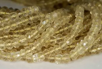 5x2-4x2mm Lemon Quartz Gemstone Grade AAA Faceted Rondelle Loose Beads 13.5 inch Full Strand (90184341-852)
5x2-4x2mm Lemon Quartz Gemstone Grade AAA Faceted Rondelle Loose Beads 13.5 inch Full Strand (90184341-852)