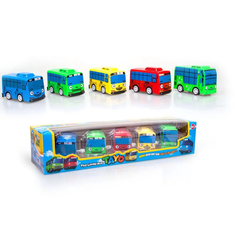 5pcs/1lot Korean Tayo The Little Bus Gani Lani Vehide Wind Up Car Toys Model Mini Plastic Tayo Bus Baby for Kids Brinquedo
5pcs/1lot Korean Tayo The Little Bus Gani Lani Vehide Wind Up Car Toys Model Mini Plastic Tayo Bus Baby for Kids Brinquedo