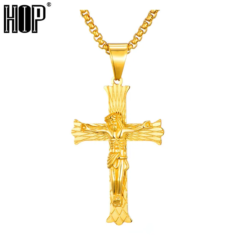 HIP Hop Jesus Cross Pendant 316L Stainless Steel Necklaces & Pendants Bead Chain Titanium Necklace for Men Jewelry Dropshipping
HIP Hop Jesus Cross Pendant 316L Stainless Steel Necklaces & Pendants Bead Chain Titanium Necklace for Men Jewelry Dropshipping