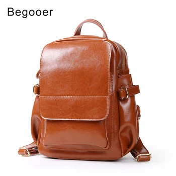 Genuine Leather Women's Backpack Vintage Oil Wax Cowhide Ladie Backpacks Real leather Female Bag Teenager Girls Bag Travel Large
Genuine Leather Women's Backpack Vintage Oil Wax Cowhide Ladie Backpacks Real leather Female Bag Teenager Girls Bag Travel Large