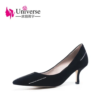 Universe elegant office&career pumps kid suede slip-on pointed toe high thin heels Spring&Autumn women pumps ladies shoes H139
Universe elegant office&career pumps kid suede slip-on pointed toe high thin heels Spring&Autumn women pumps ladies shoes H139