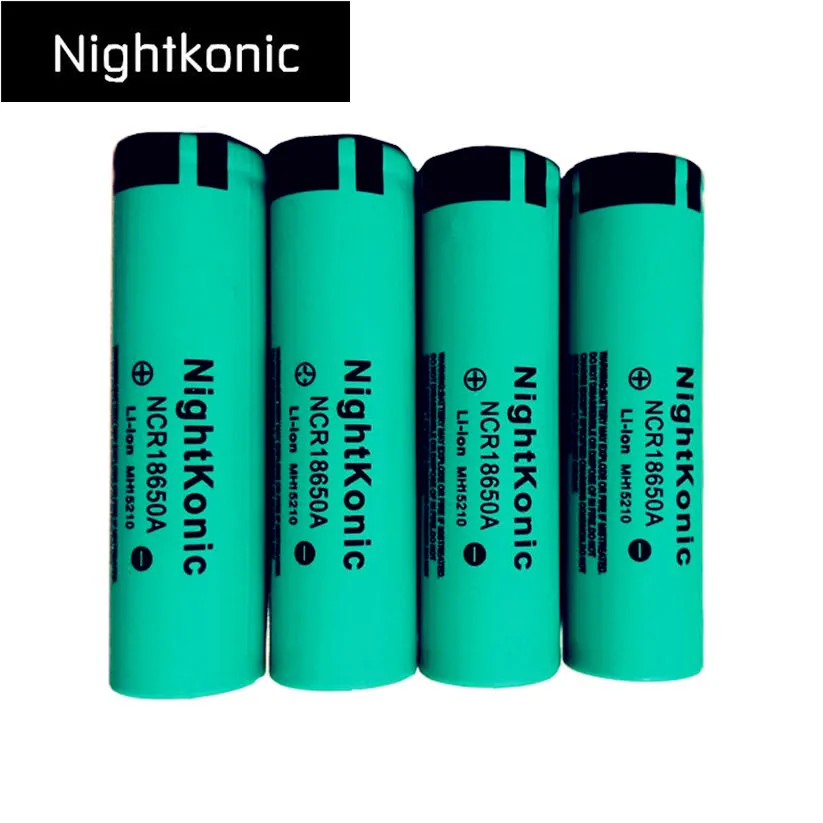 Оригинальная Nightkonic оригинальная 8 шт./лот 2000 мАч 18650 аккумуляторная батарея 3 7 V