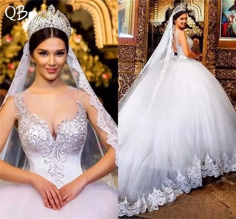 Custom Made Princess Sweetheart Crystal Beaded Lace Tulle Luxury Formal Wedding Dresses 2019 New Fashion Wedding Gowns DW170
Custom Made Princess Sweetheart Crystal Beaded Lace Tulle Luxury Formal Wedding Dresses 2019 New Fashion Wedding Gowns DW170