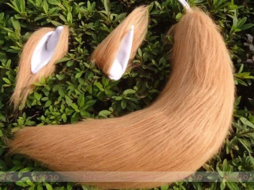 Brown Cosplay Party Long Fur Fox Ear plush tail Hair Clip Ear Halloween Props Kamisama Love Kiss Hot New 65cm
Brown Cosplay Party Long Fur Fox Ear plush tail Hair Clip Ear Halloween Props Kamisama Love Kiss Hot New 65cm