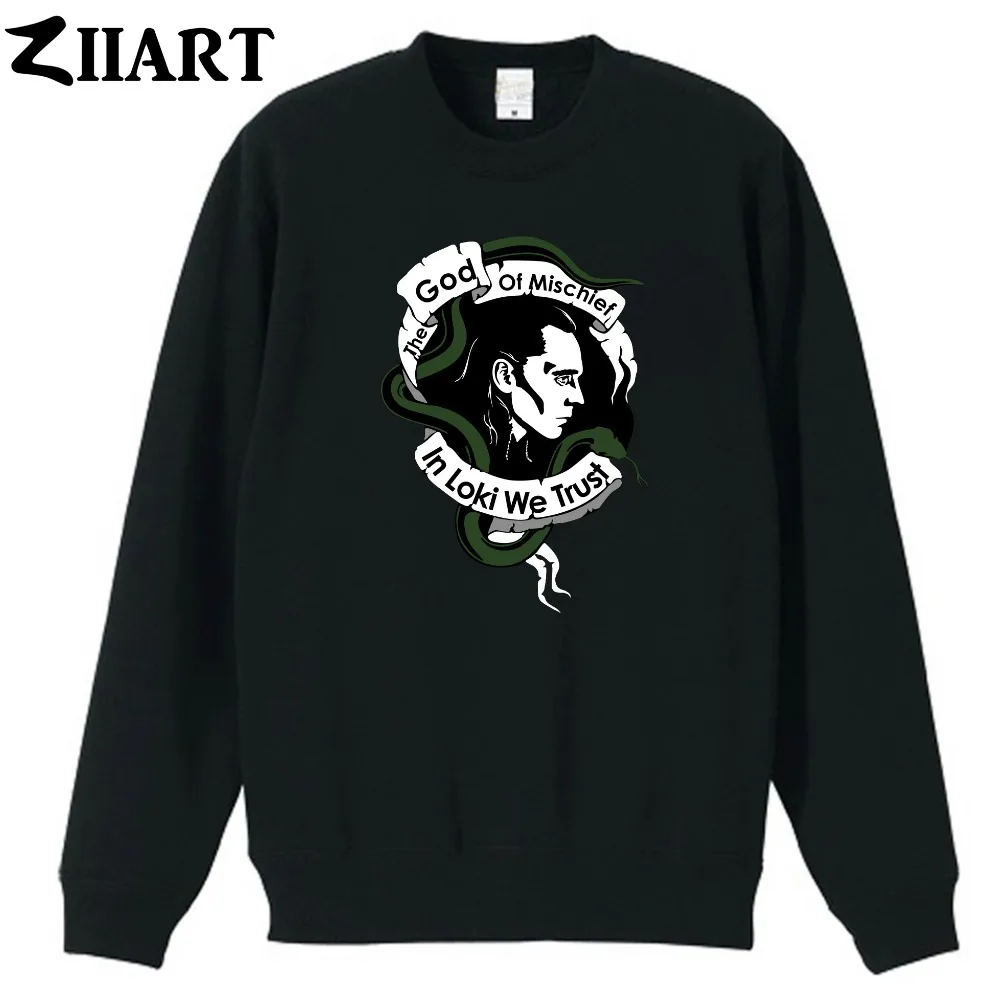 in loki we trust the god of mischief vintage head portrait couple clothes girls woman cotton autumn winter fleece Sweatshirt
in loki we trust the god of mischief vintage head portrait couple clothes girls woman cotton autumn winter fleece Sweatshirt
